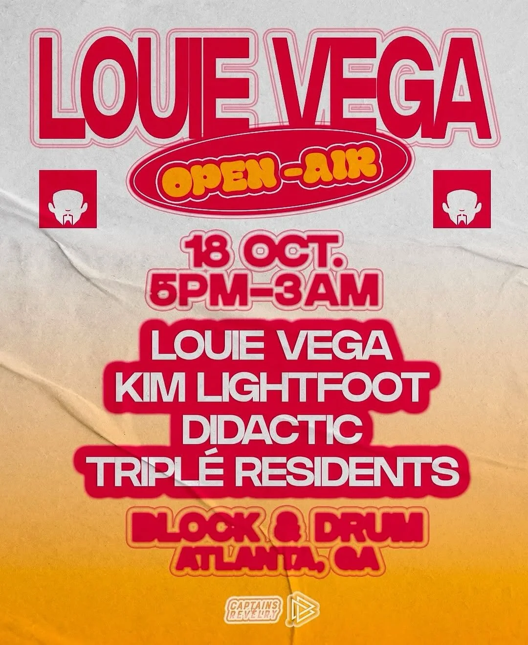 Louie Vega at Block and Drum Saturday, Oct 18, 2025 — Atlanta EDM